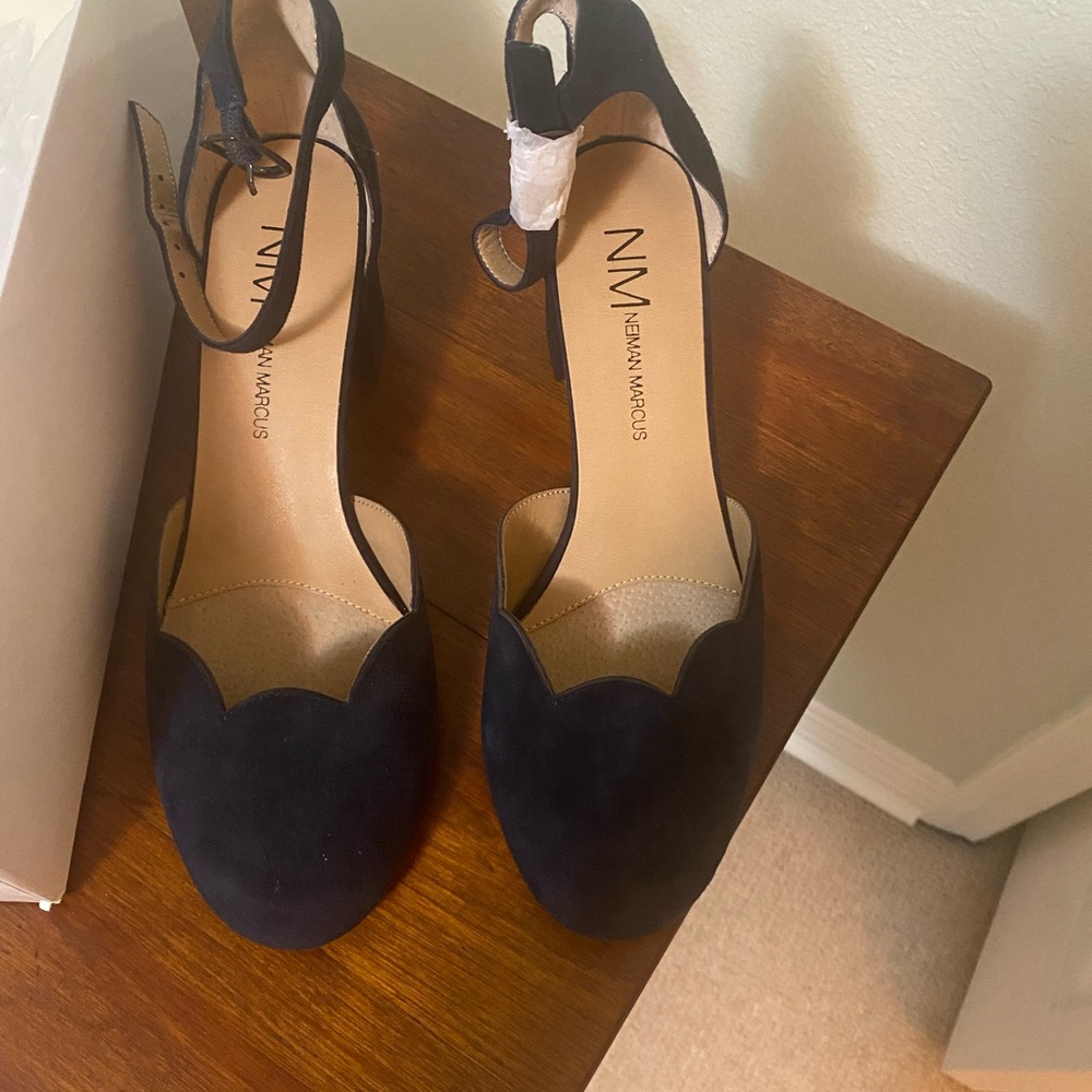 Neiman Marcus Black Espadrilles